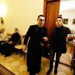 15.05.2017 Kielce. Seminarium duchowne.  Pierwsze sceny do filmu o biskupie Kaczmarku. / Jarosław Kubalski / Radio Kielce