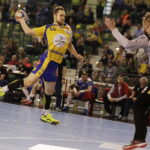 16.05.2017 Kielce. Mecz PGNiG Superligi Vive Tauron - MMTS Kwidzyń. Mateusz Jachlewski. / Jarosław Kubalski / Radio Kielce