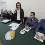 17.05.2017 Korytnica. Podsumowanie wyników Programu „Bezpieczne Świętokrzyskie” za rok 2016 oraz wręczenie nagrody „Koziołka”. / Jarosław Kubalski / Radio Kielce