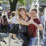 18.05.2017 Kielce. Juwenalia. Korowód studencki. / Jarosław Kubalski / Radio Kielce