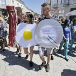 18.05.2017 Kielce. Juwenalia. Korowód studencki. / Jarosław Kubalski / Radio Kielce