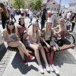 18.05.2017 Kielce. Juwenalia. Korowód studencki. / Jarosław Kubalski / Radio Kielce