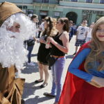 18.05.2017 Kielce. Juwenalia. Korowód studencki. / Jarosław Kubalski / Radio Kielce