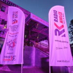 18.05.2017 Kielce. Iluminacja Radia Kielce na Światowy Dzień Nieswoistych Zapaleń Jelita. / Jarosław Kubalski / Radio Kielce