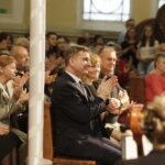 20.05.2017 Kielce. Międzynarodowy Festiwal Muzyki Organowej i Sakralnej - „Anima Mundi”. Wiedeński Chór Chłopięcy MOZART KNABENCHOR w kościele garnizonowym. / Jarosław Kubalski / Radio Kielce