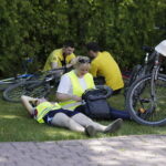 20.05.2017 Kaczyn. 12. Rodzinna Majówka Rowerowa z biskupem Marianem Florczykiem. / Jarosław Kubalski / Radio Kielce