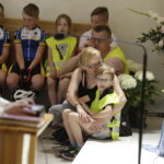 20.05.2017 Kaczyn. 12. Rodzinna Majówka Rowerowa z biskupem Marianem Florczykiem. / Jarosław Kubalski / Radio Kielce