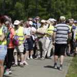 20.05.2017 Borków. 12. Rodzinna Majówka Rowerowa z biskupem Marianem Florczykiem. / Jarosław Kubalski / Radio Kielce