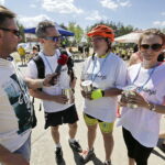 20.05.2017 Borków. 12. Rodzinna Majówka Rowerowa z biskupem Marianem Florczykiem. / Jarosław Kubalski / Radio Kielce