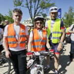 20.05.2017 Kielce. 12. Rodzinna Majówka Rowerowa z biskupem Marianem Florczykiem. / Jarosław Kubalski / Radio Kielce