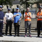 20.05.2017 Kielce. 12. Rodzinna Majówka Rowerowa z biskupem Marianem Florczykiem. / Jarosław Kubalski / Radio Kielce