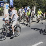 20.05.2017 Kielce. 12. Rodzinna Majówka Rowerowa z biskupem Marianem Florczykiem. / Jarosław Kubalski / Radio Kielce