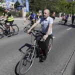 20.05.2017 Kielce. 12. Rodzinna Majówka Rowerowa z biskupem Marianem Florczykiem. / Jarosław Kubalski / Radio Kielce