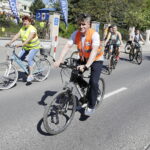 20.05.2017 Kielce. 12. Rodzinna Majówka Rowerowa z biskupem Marianem Florczykiem. / Jarosław Kubalski / Radio Kielce