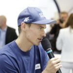 24.05.2017 Kielce. Piotr Żyła odwiedził Targi Kielce. / Jarosław Kubalski / Radio Kielce