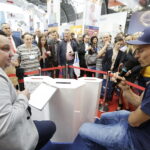 24.05.2017 Kielce. Piotr Żyła odwiedził Targi Kielce. / Jarosław Kubalski / Radio Kielce