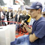 24.05.2017 Kielce. Piotr Żyła odwiedził Targi Kielce. / Jarosław Kubalski / Radio Kielce