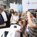 24.05.2017 Kielce. Piotr Żyła odwiedził Targi Kielce. / Jarosław Kubalski / Radio Kielce