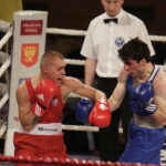 26.05.2017 Kielce. Mecz bokserski Polska - Armenia. Mateusz Polski vs Hovhannes Bachkov. / Jarosław Kubalski / Radio Kielce