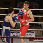 26.05.2017 Kielce. Mecz bokserski Polska - Armenia. Daniel Adamiec vs Yura Darabyan. / Jarosław Kubalski / Radio Kielce