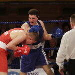 26.05.2017 Kielce. Mecz bokserski Polska - Armenia. Daniel Adamiec vs Yura Darabyan. / Jarosław Kubalski / Radio Kielce