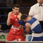 26.05.2017 Kielce. Mecz bokserski Polska - Armenia. Bartosz Gołębiewski vs Arman Darchinyan. / Jarosław Kubalski / Radio Kielce