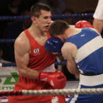 26.05.2017 Kielce. Mecz bokserski Polska - Armenia. Bartosz Gołębiewski vs Arman Darchinyan. / Jarosław Kubalski / Radio Kielce