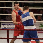 26.05.2017 Kielce. Mecz bokserski Polska - Armenia. Bartosz Gołębiewski vs Arman Darchinyan. / Jarosław Kubalski / Radio Kielce