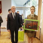 26.05.2017 Kielce. Nagrody w konkursie plastycznym „25 lat PSP – Profesjonalni, Sprawni, Pomocni”. / Jarosław Kubalski / Radio Kielce