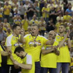 27.05.2017 Kielce. Mecz PGNiG Superligi Vive Tauron - Wisła Płock. Vive zdobywa Mistrza Polski. / Jarosław Kubalski / Radio Kielce