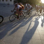 31.05.2017 Kielce. XII Międzynarodowy Wyścig Kolarski Szlakiem Walk Majora Hubala. Prolog. / Jarosław Kubalski / Radio Kielce