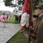 08.05.2017 Kielce. Cmentarz Wojsk Polskich. Obchody Narodowego Dnia Zwycięstwa. / Jarosław Kubalski / Radio Kielce