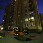 14.05.2017 Kielce. Mężczyzna groził, że skoczy z 9-ego piętra wieżowca przy ulicy Sandomierskiej. / Jarosław Kubalski / Radio Kielce