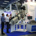 23.05.2017 Kielce. Targi Plastpol -  Międzynarodowe Targi Przetwórstwa Tworzyw Sztucznych i Gumy. / Marzena Mąkosa / Radio Kielce