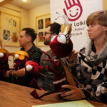 24.05.2017 Kielce. Zapowiedź sztuki "My się mamy nie słuchamy" w Teatrze Lalki i Aktora "Kubuś". / Marzena Mąkosa / Radio Kielce