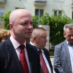 25.05.2017 Kielce. Konferencja prasowa SLD na Placu Artystów / Marzena Mąkosa / Radio Kielce