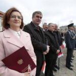 02.05.2017 Kielce. Dzień Flagi. Uroczystości na Rynku / Włodzimierz Batóg / Radio Kielce