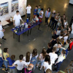 28.05.2017 Kielce. Pokazy naukowe w Centrum Nauki Leonardo da Vinci. / Marzena Mąkosa / Radio Kielce