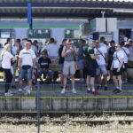 28.05.2017 Kielce. Przyjazd kibiców Legii Warszawa na mecz z Koroną. / Marzena Mąkosa / Radio Kielce