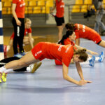 29.05.2017 Kielce. Trening kadry piłkarek ręcznych reprezentacji Polski. / Marzena Mąkosa / Radio Kielce