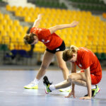 29.05.2017 Kielce. Trening kadry piłkarek ręcznych reprezentacji Polski. / Marzena Mąkosa / Radio Kielce