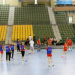 29.05.2017 Kielce. Trening kadry piłkarek ręcznych reprezentacji Polski. / Marzena Mąkosa / Radio Kielce