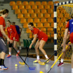 29.05.2017 Kielce. Trening kadry piłkarek ręcznych reprezentacji Polski. / Marzena Mąkosa / Radio Kielce