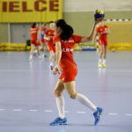 29.05.2017 Kielce. Trening kadry piłkarek ręcznych reprezentacji Polski. / Marzena Mąkosa / Radio Kielce