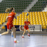 29.05.2017 Kielce. Trening kadry piłkarek ręcznych reprezentacji Polski. / Marzena Mąkosa / Radio Kielce