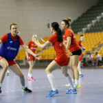 29.05.2017 Kielce. Trening kadry piłkarek ręcznych reprezentacji Polski. / Marzena Mąkosa / Radio Kielce