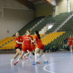 29.05.2017 Kielce. Trening kadry piłkarek ręcznych reprezentacji Polski. / Marzena Mąkosa / Radio Kielce