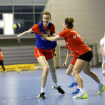 29.05.2017 Kielce. Trening kadry piłkarek ręcznych reprezentacji Polski. / Marzena Mąkosa / Radio Kielce