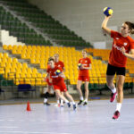 29.05.2017 Kielce. Trening kadry piłkarek ręcznych reprezentacji Polski. / Marzena Mąkosa / Radio Kielce
