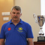 31.05.2017 Kielce. Spotkanie prezydenta Wojciecha Lubawskiego z drużyną młodzików dziecięco- młodzieżowego klubu siatkarskeigo "PLAS". / Marzena Mąkosa / Radio Kielce